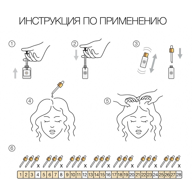 Valdore Интенсивная программа от выпадения и истончения волос