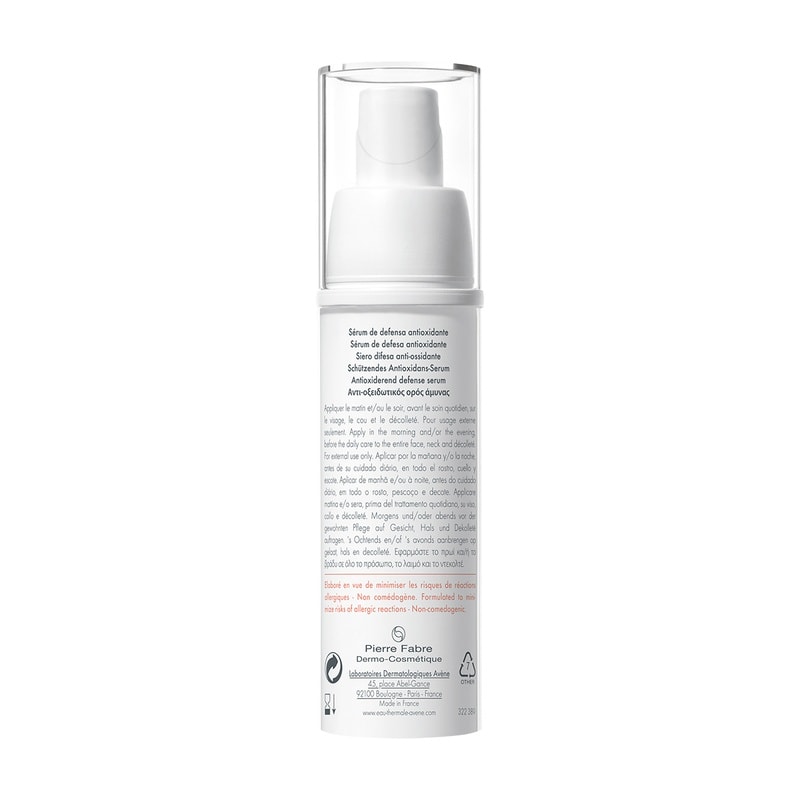 Avene A-Oxitive Сыворотка для лица антиоксидантная защитная 30 мл