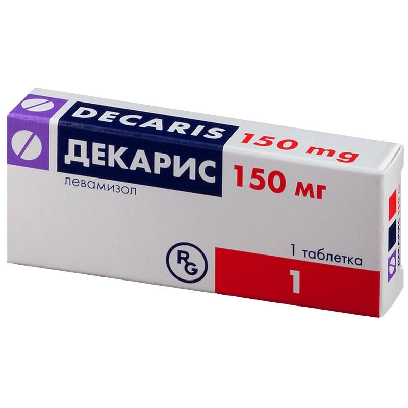 Декарис 150 мг таблетки 1 шт
