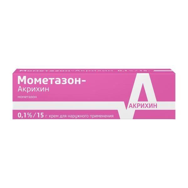 Мометазон-Акрихин крем 0,1% 15 г