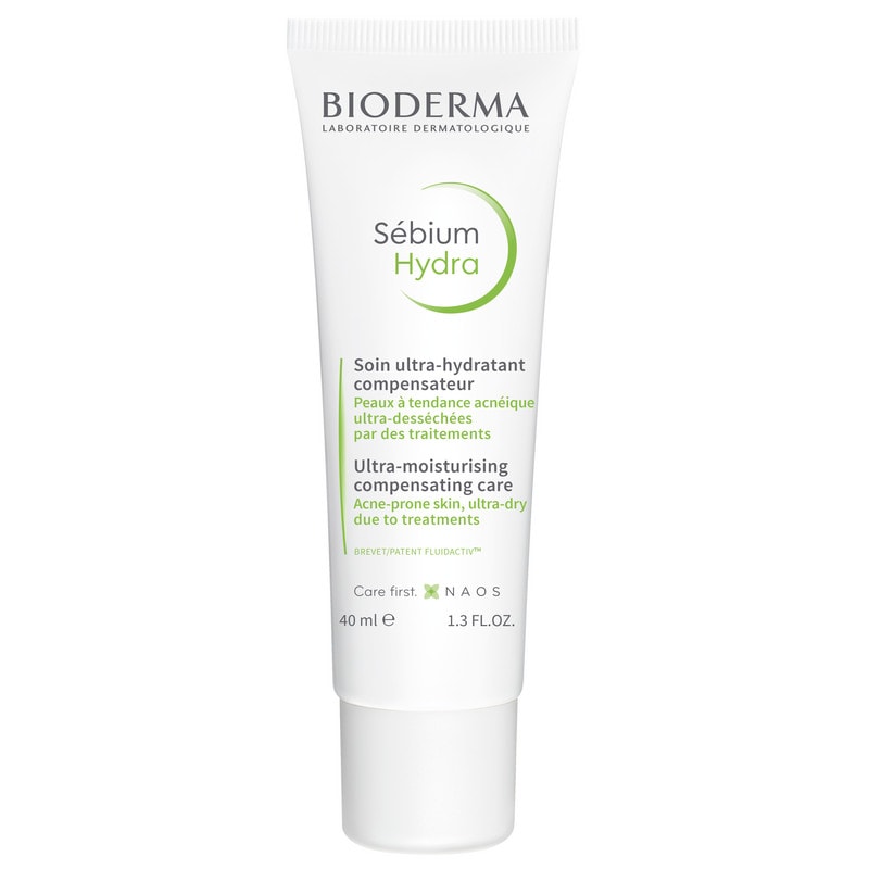 Bioderma Sebium Hydra Крем увлажняющий для пересушенной кожи с воспалениями 40 мл