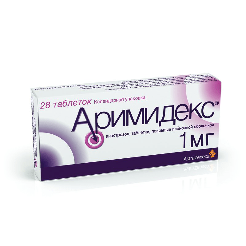 Аримидекс 1 мг таблетки 28 шт