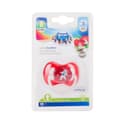 Канпол Пустышка латексная круглая Космос 6-18мес.Красный