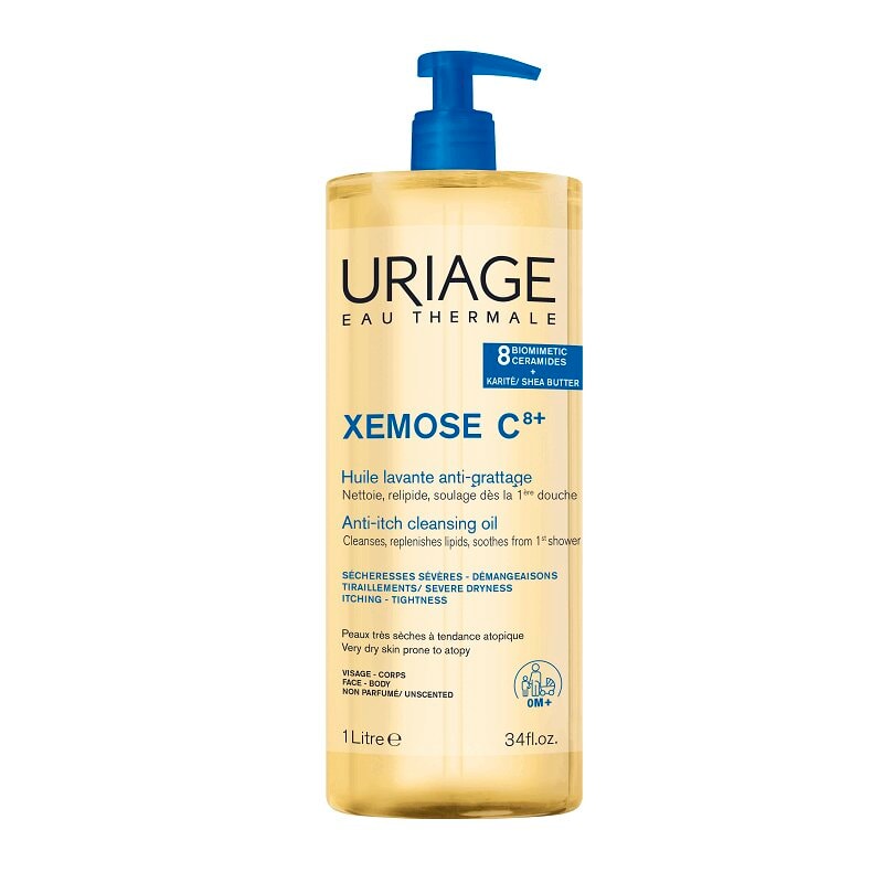 Uriage Xémose Масло очищающее успокаивающее 1000 мл