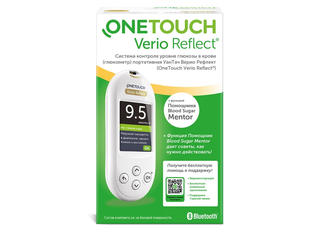OneTouch Verio Reflect Глюкометр