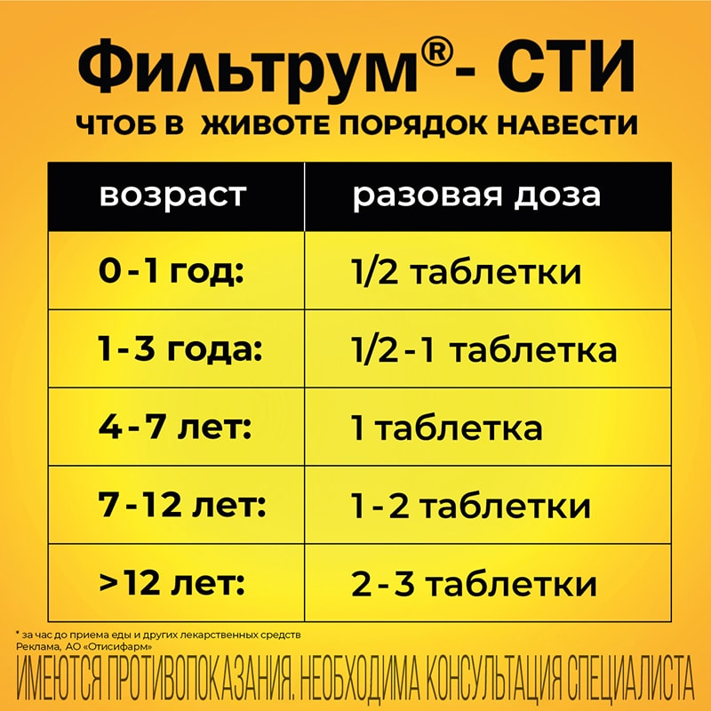 Фильтрум-СТИ 400 мг таблетки 10 шт