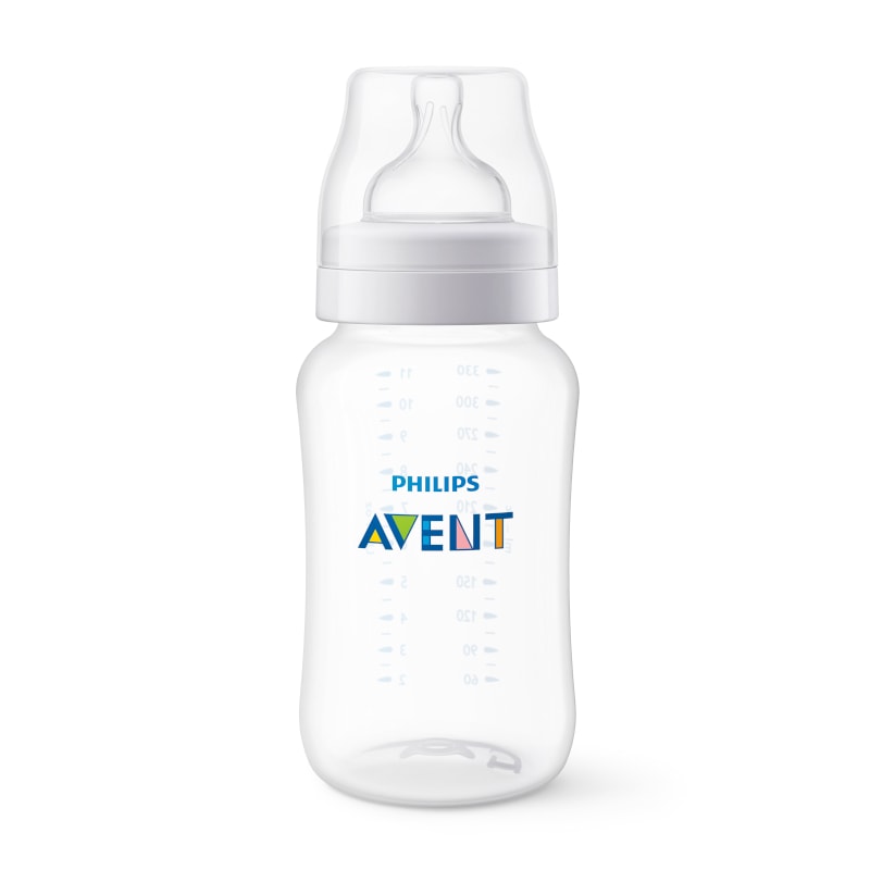 Philips Avent Classic+ Бутылочка с силиконовой соской с 3 месяцев 330 мл