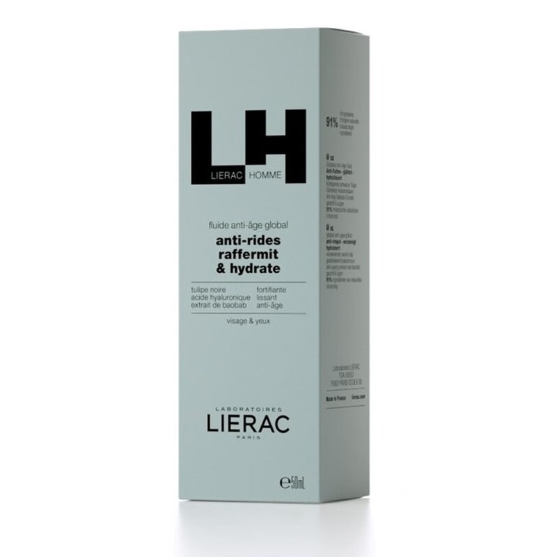 Lierac Homme Крем-флюид антивозрастной для мужчин 50 мл