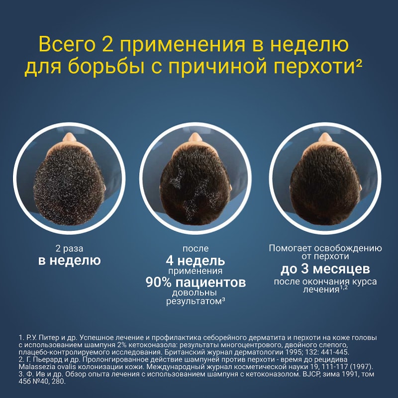 Низорал 2% шампунь лекарственный от перхоти 60 мл