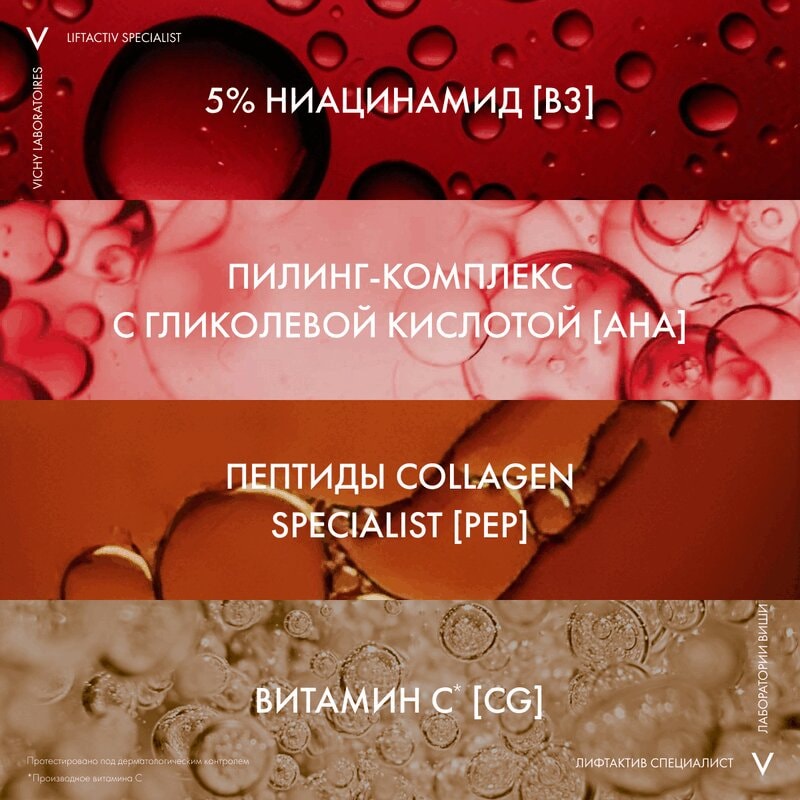 Vichy Liftactiv Specialist Сыворотка комплексного действия с витамином В3 30 мл