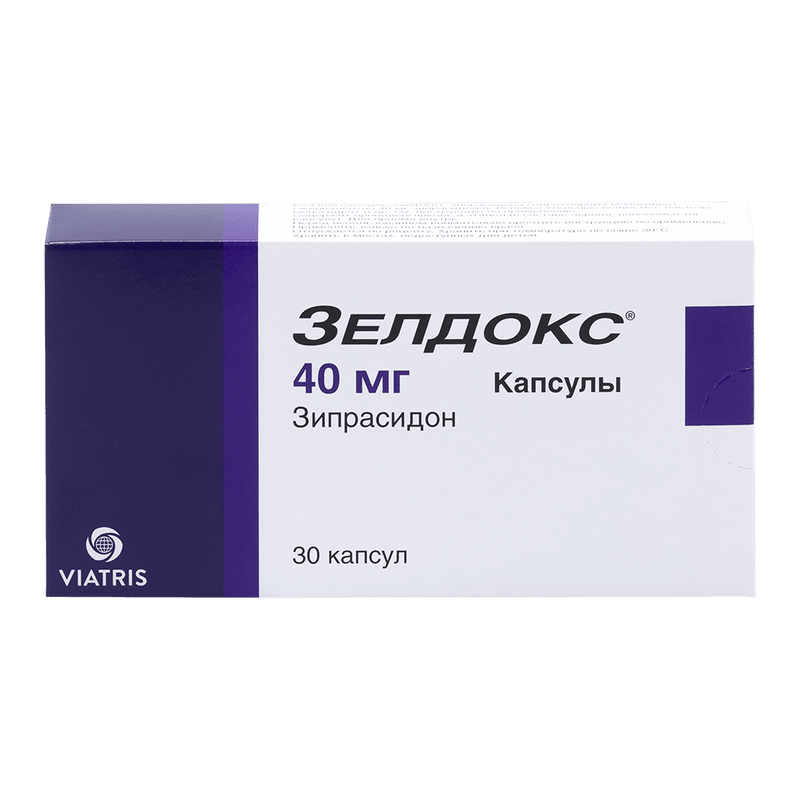 Зелдокс 40 мг капсулы 30 шт