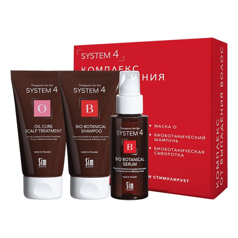 System 4 Комплекс от выпадения волос Мини
