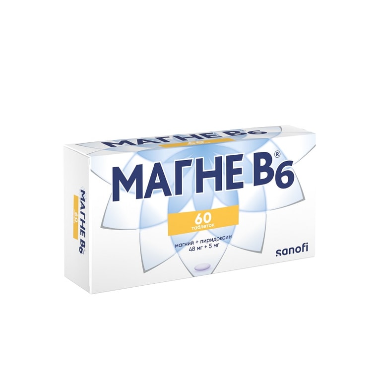 Магне В6 таблетки 60 шт