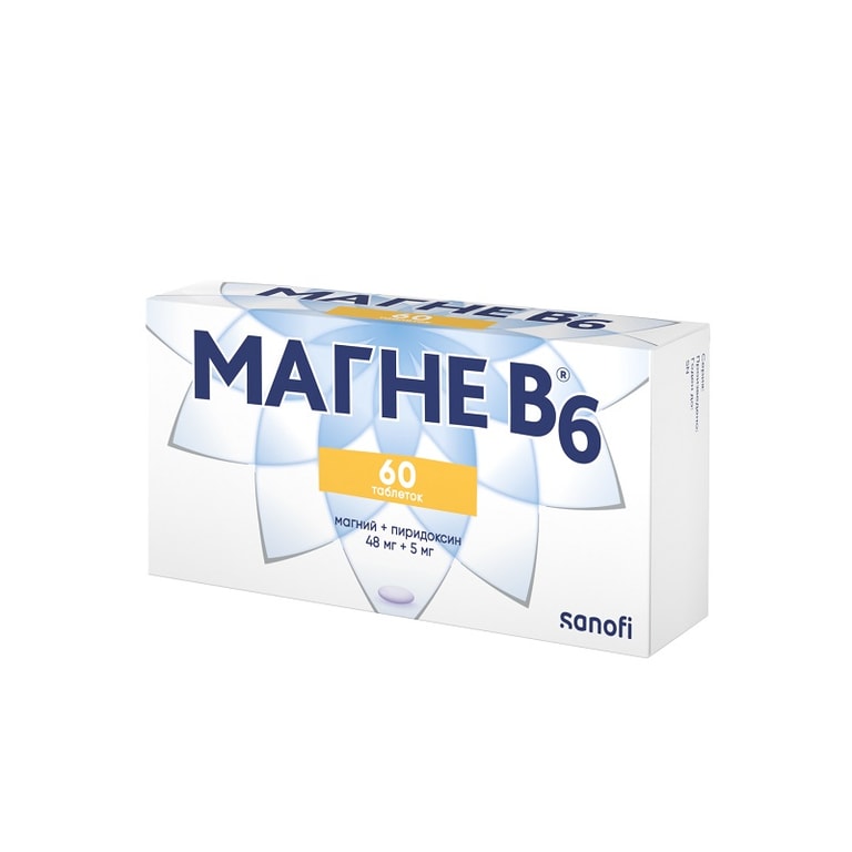 Магне В6 таблетки 60 шт