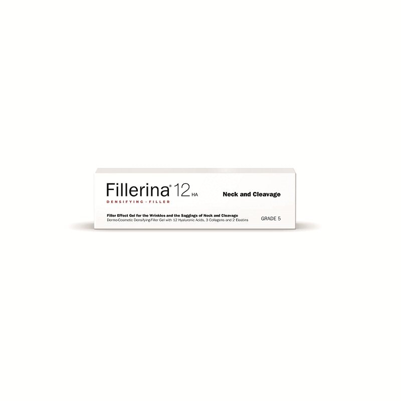 Fillerina 12HA Grade 5 Гель для коррекции морщин шеи и декольте 30 мл