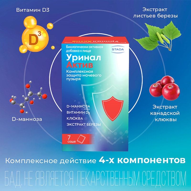 Уринал Актив порошок 7 шт