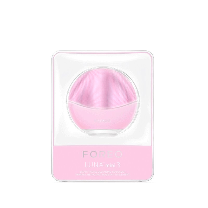 Foreo LUNA Мини 3 Щеточка для лица электрическая очищающая Жемчужно-Розовый