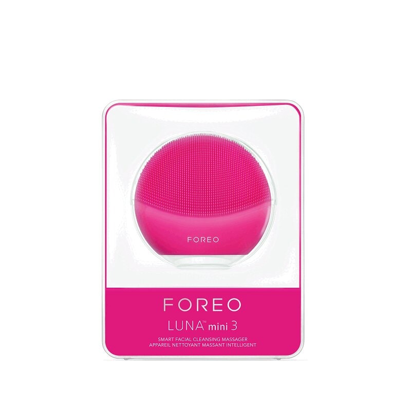 Foreo LUNA Мини 3 Щеточка для лица электрическая очищающая Фуксия