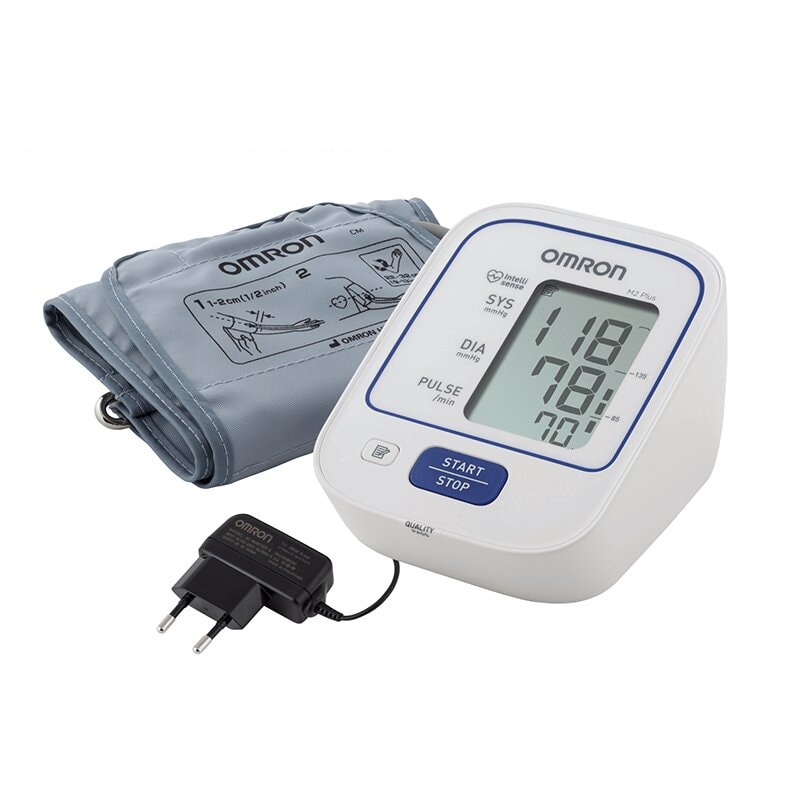 Omron Тонометр автоматический M2 Plus ARU с адаптером и манжетой 22-32 см