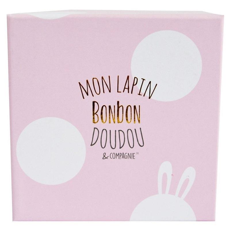 Doudou et Compagnie Пинетки Игрушка-погремушка Кролик розовый