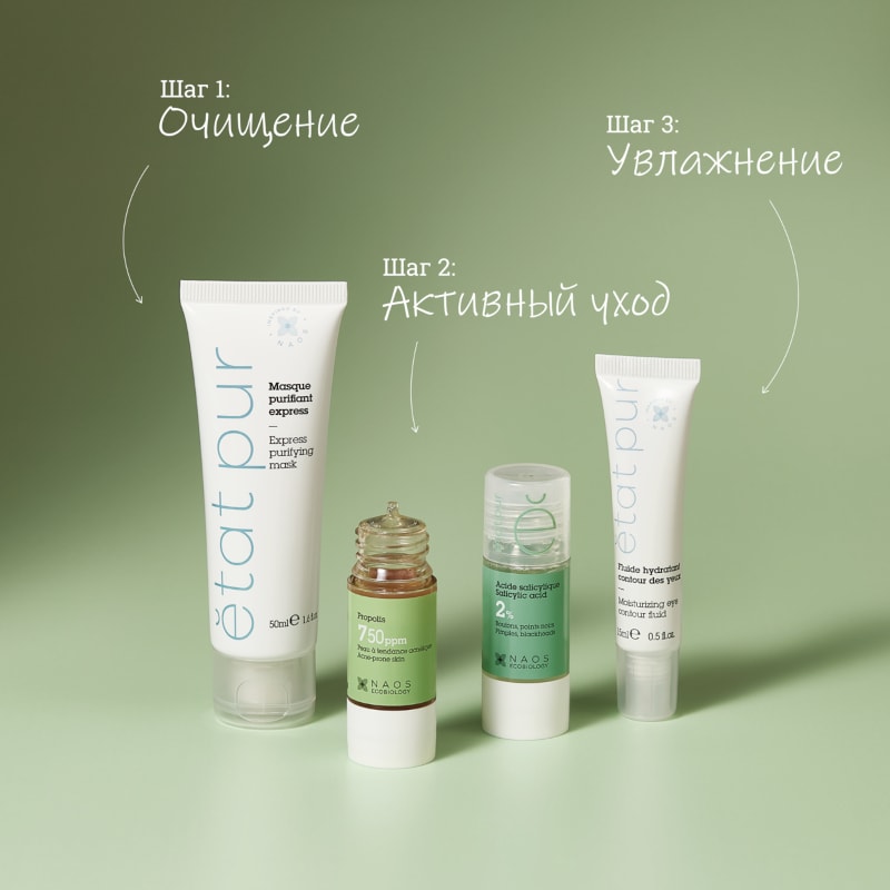 Etat Pur Сыворотка с салициловой кислотой 2% от несовершенств 15 мл