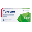 Тригрим 5 мг таблетки 60 шт