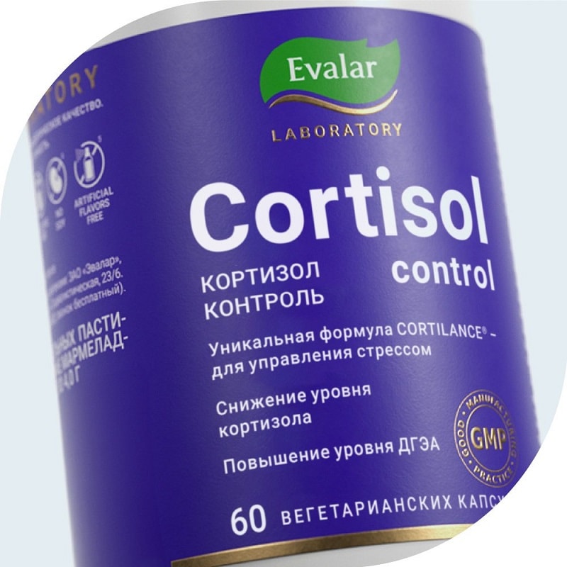 Evalar Laboratory Кортизол контроль капсулы 60 шт