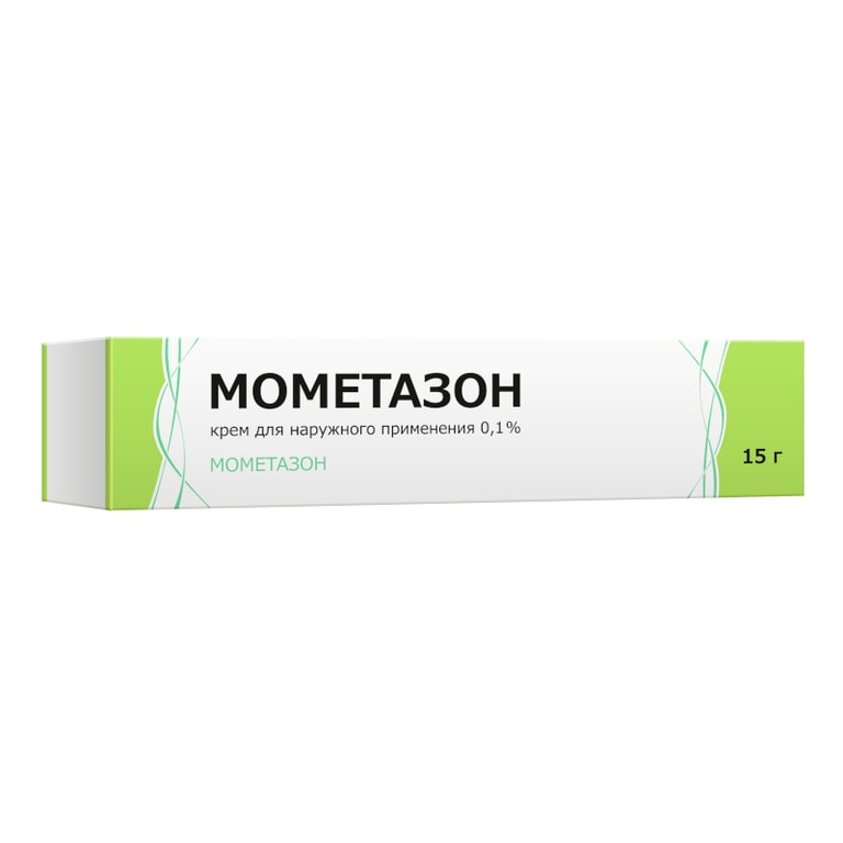 Мометазон 0,1% крем для наружного применения 15 г