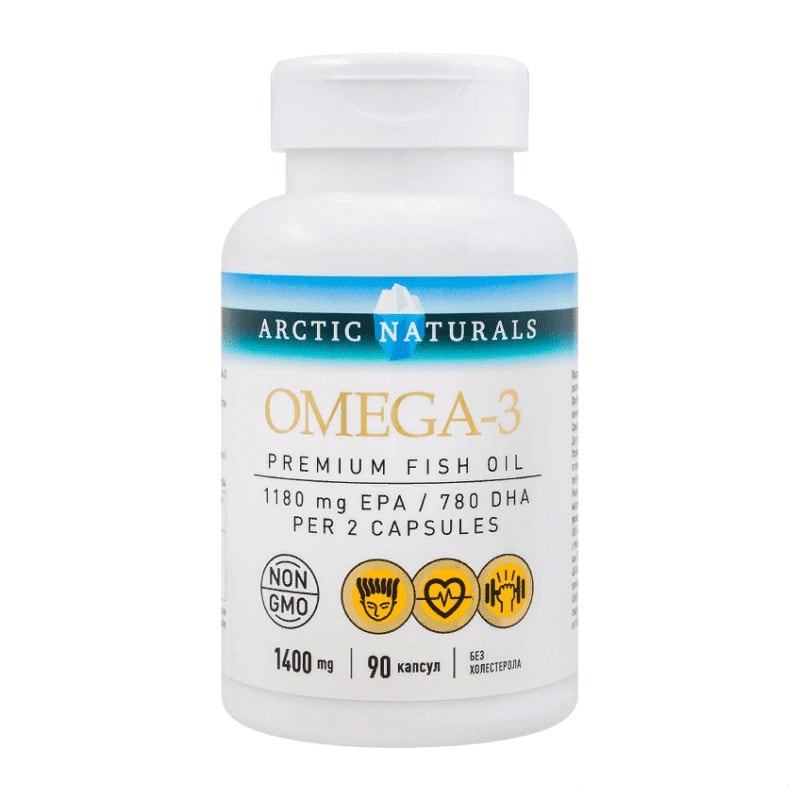 Arctic Naturals Омега 3 капсулы 90 шт