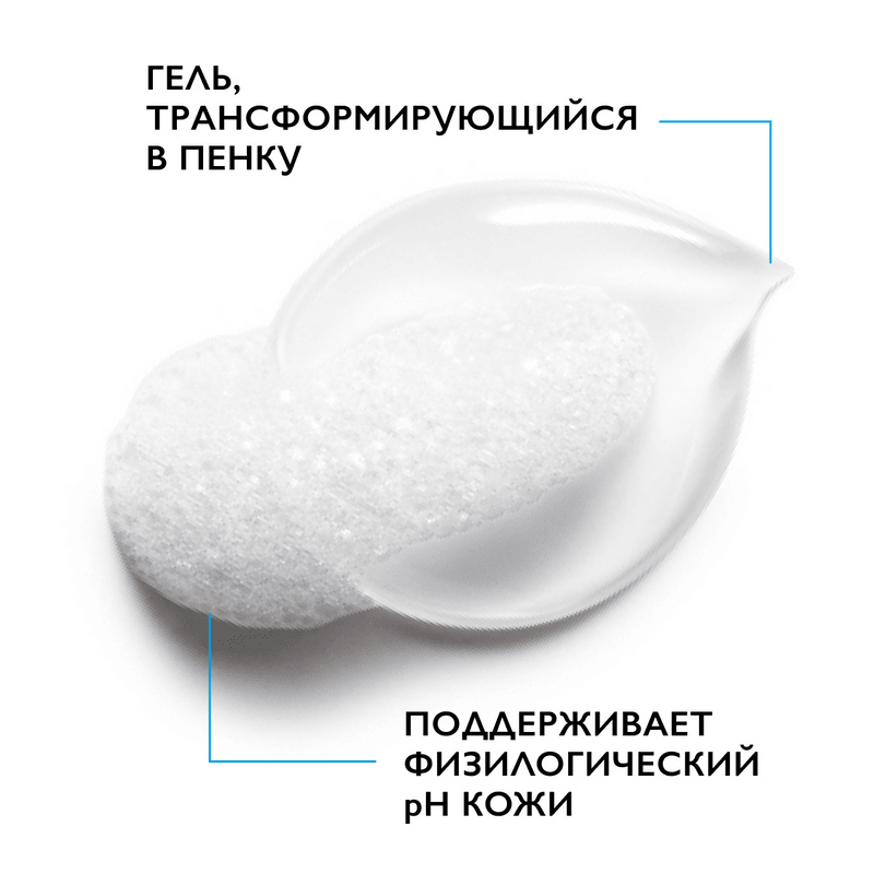 La Roche-Posay Toleriane Гель-пенка очищающая для лица 400 мл