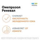 Омепразол Реневал капсулы 10 мг 30 шт