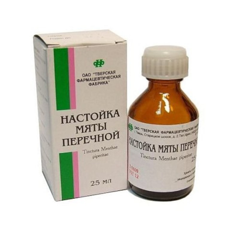 Мяты перечной настойка для приема внутрь 25 мл
