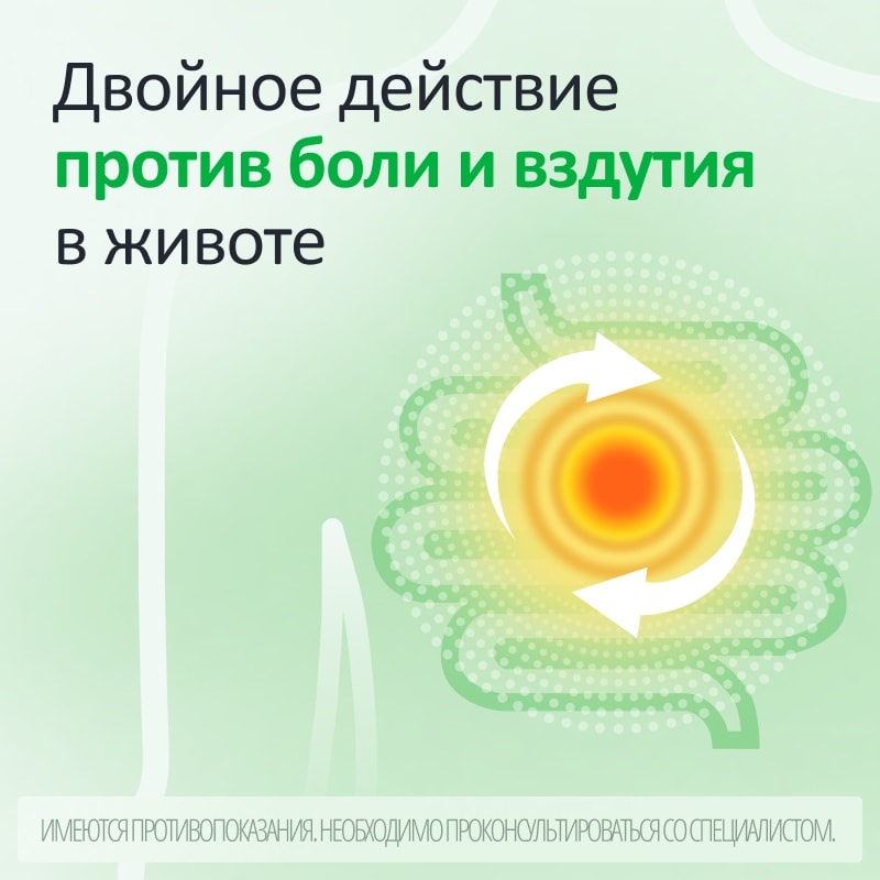 Дюспаталин Дуо 135 мг+84,43 мг таблетки 30 шт
