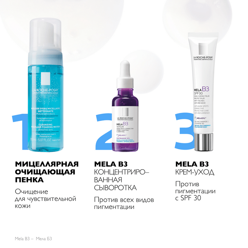 La Roche-Posay Mela В3 Сыворотка концентрированная от всех типов пигментации 30 мл