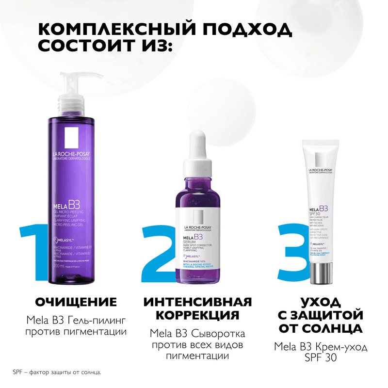 La Roche-Posay Mela В3 Сыворотка концентрированная от всех типов пигментации 30 мл
