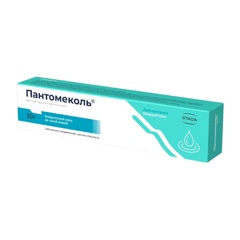 Пантомеколь 5% крем для наружного применения 50 г
