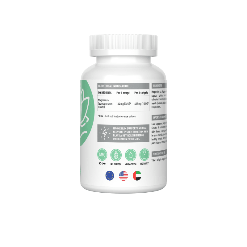 Ultrasupps Магния цитрат капсулы 60 шт