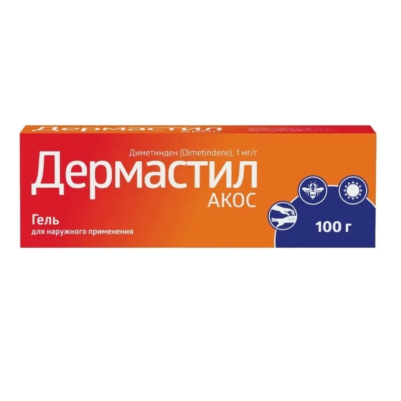Дермастил АКОС 1 мг/г гель для наружного применения 100 г