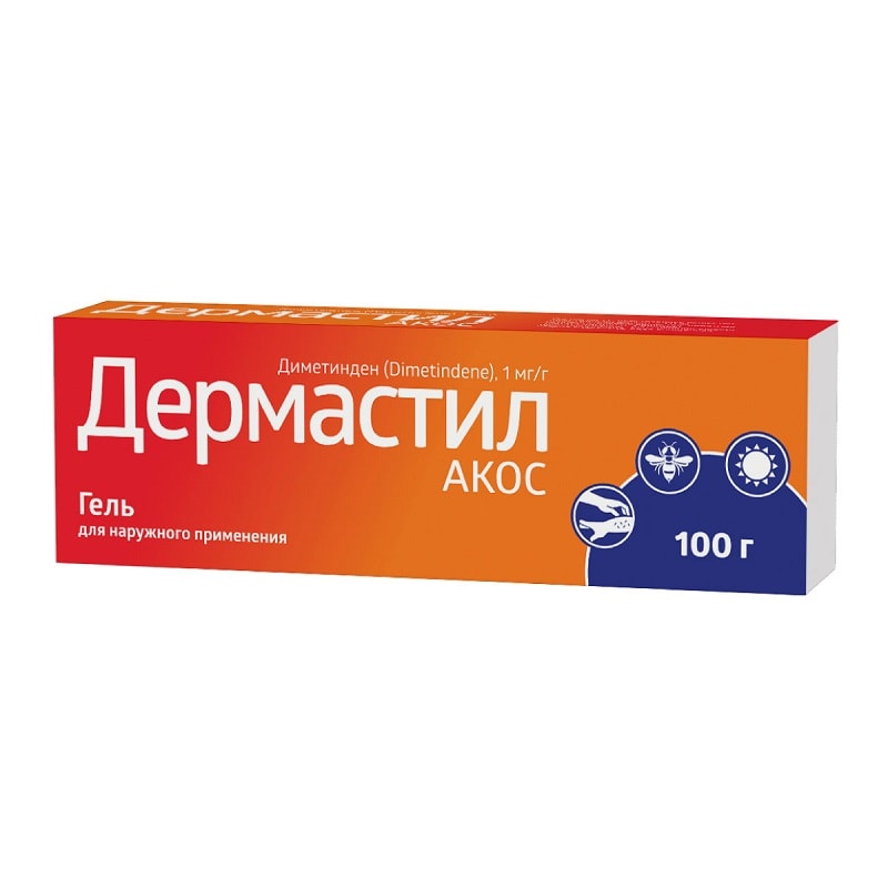 Дермастил АКОС 1 мг/г гель для наружного применения 100 г