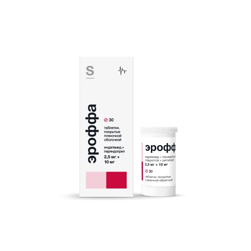 Эроффа 2,5 мг+10 мг таблетки 30 шт