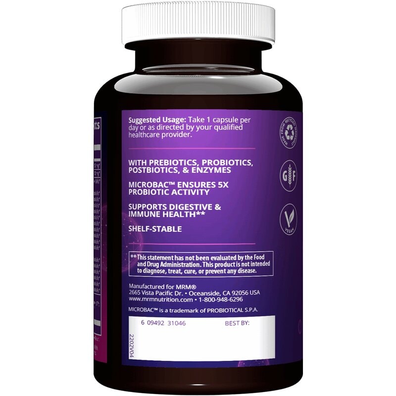 MRM Nutrition Пробиотик ежедневный капсулы 30 шт