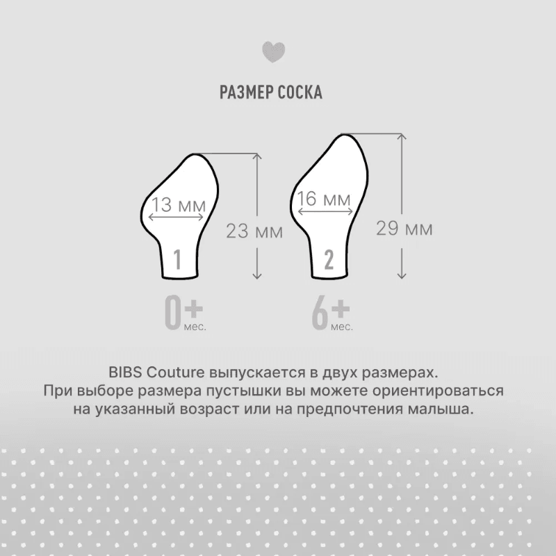 Bibs Infinity Пустышка анатомическая силиконовая с 6 месяцев Blossom-Dusky Lilac 2 шт