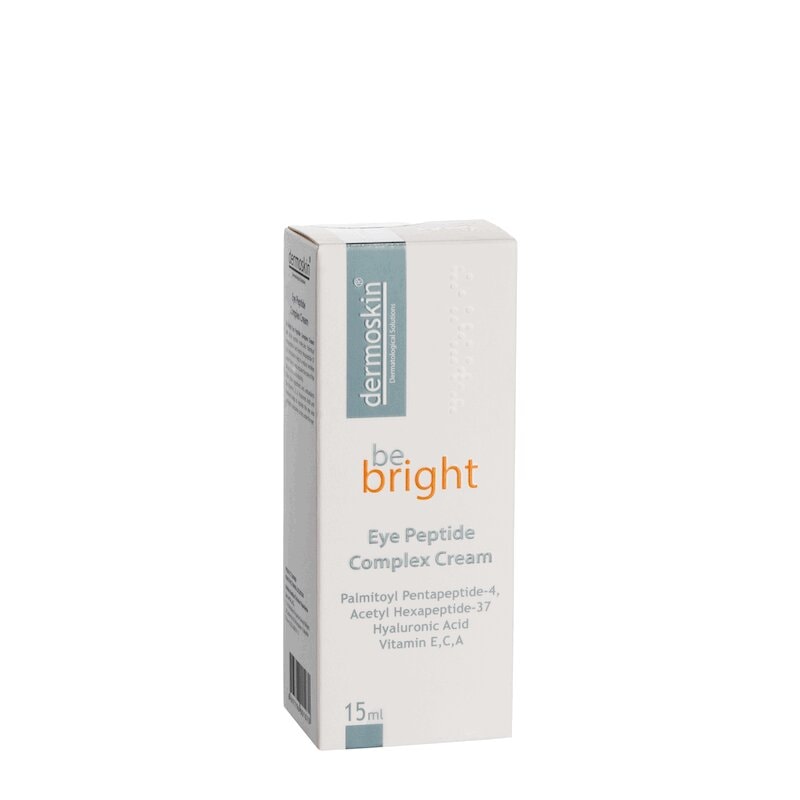 Dermoskin Be Bright Крем с пептидами для контура глаз от морщин 15 мл