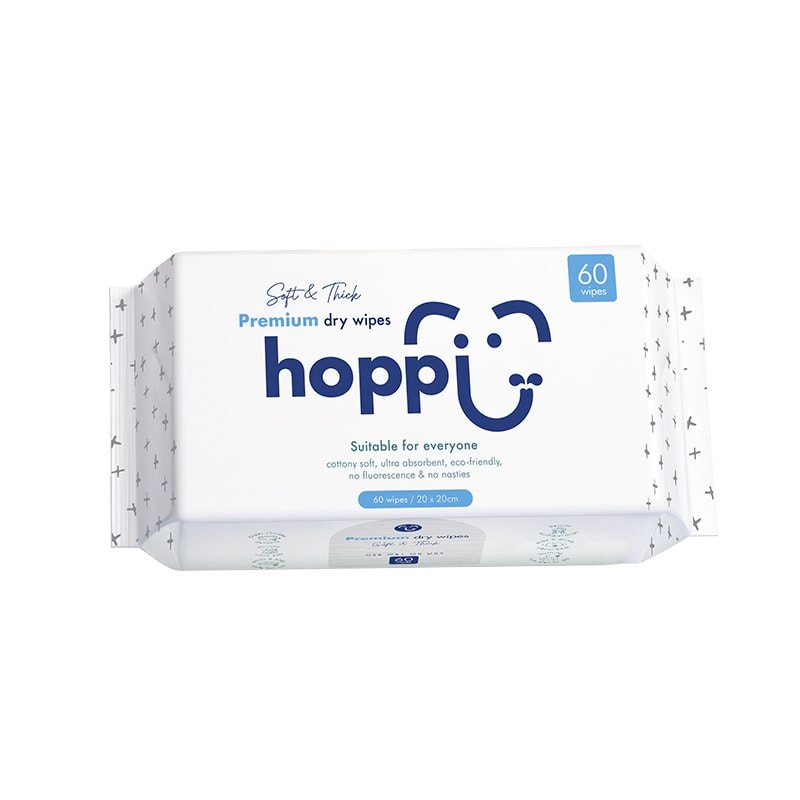 Hoppi Салфетки сухие детские 100 шт