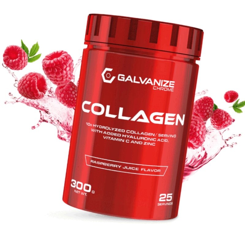 Galvanize Коллаген порошок Малиновый сок 300 г