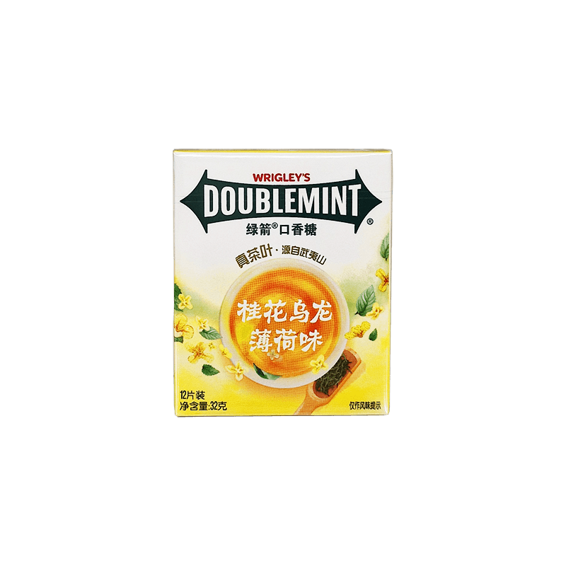 Wrigley's Doublemint Резинка жевательная Османтус 12 шт