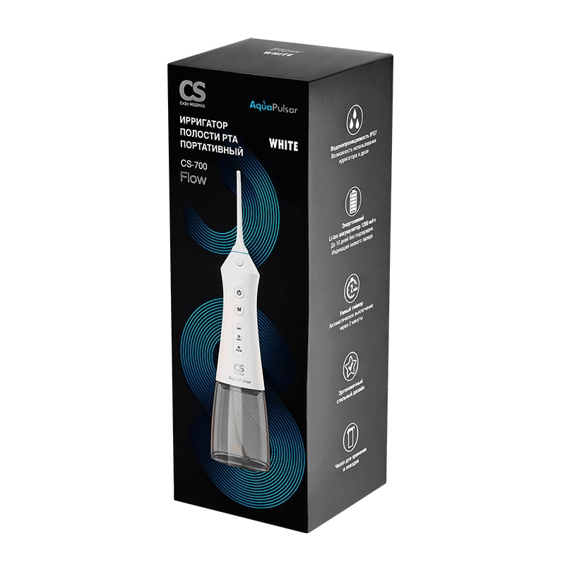 CS AquaPulsar Ирригатор для полости рта портативный CS-700