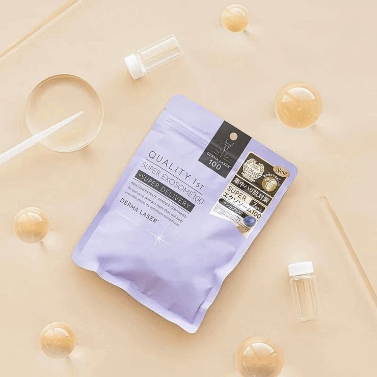 Quality 1st Маска омолаживающая тканевая Супер Экзосомы 7 шт