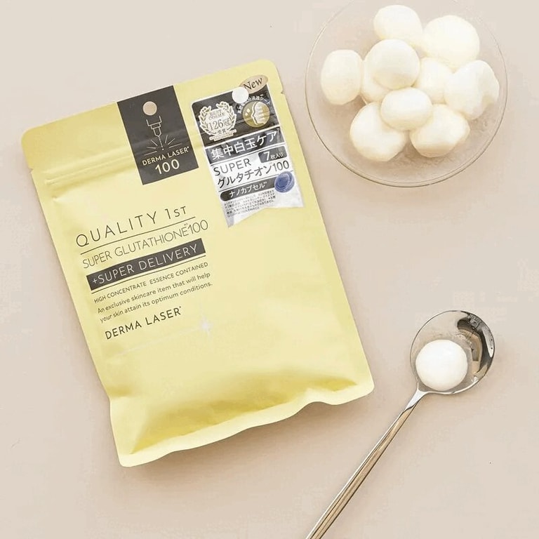 Quality 1st Маска омолаживающая тканевая Супер Глутатион 7 шт