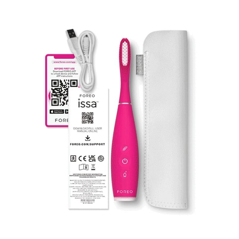 Foreo ИССА 4 Щетка зубная звуковая гибридная фуксия